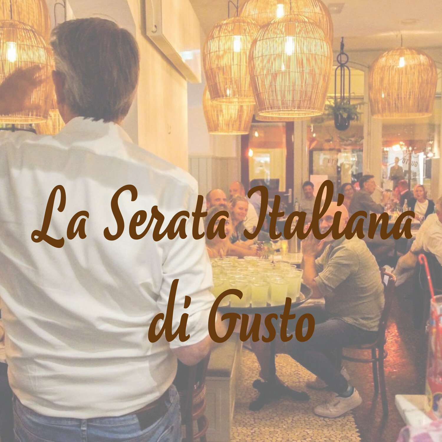 La Serata Italiana WOENSDAG 16 juni 18.00 uur La Serata Italiana WOENSDAG 16 juni 18.00 uur