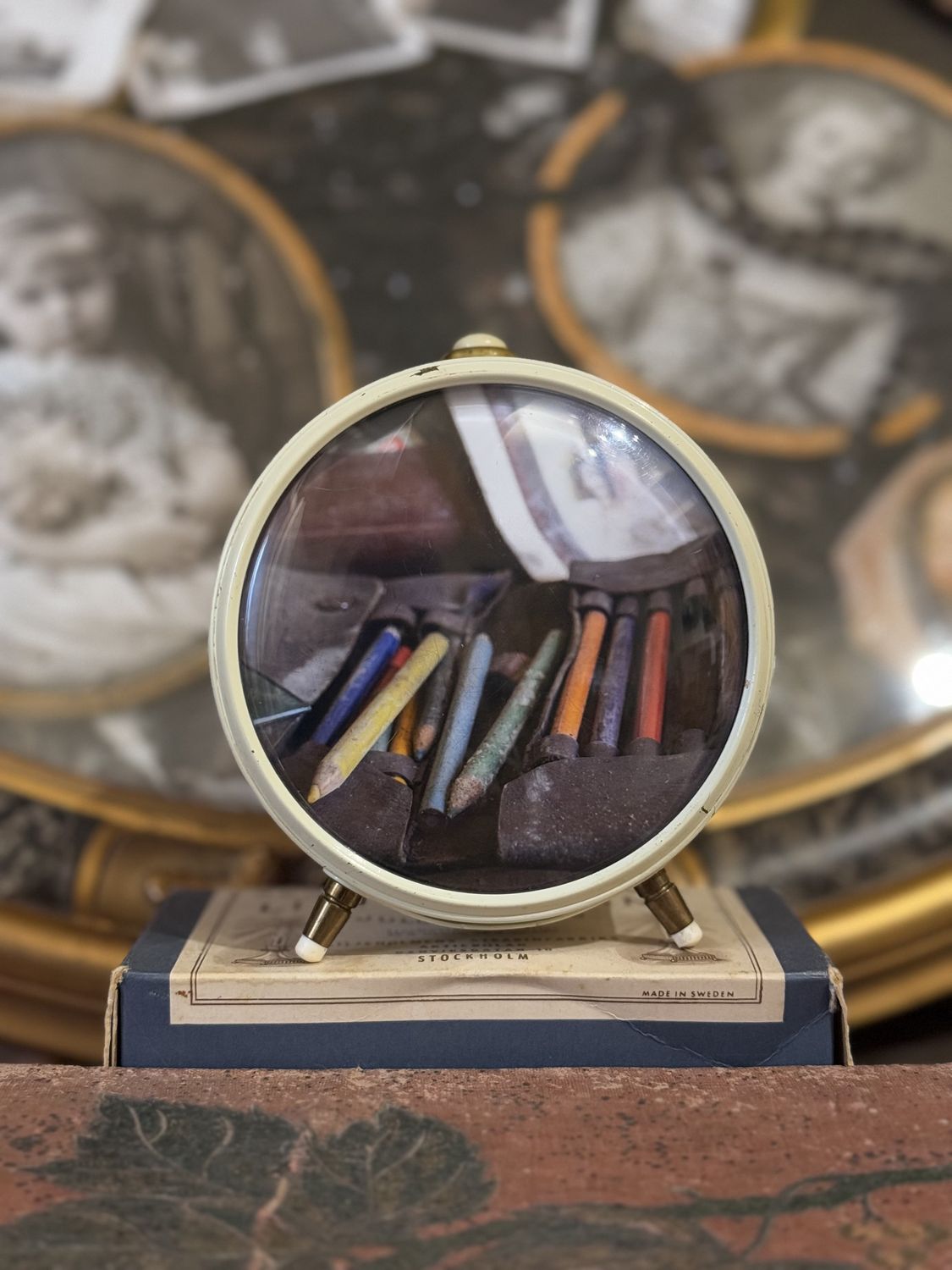 Réveil modéle unique &quot; Souvenir d&#39;enfant&quot;