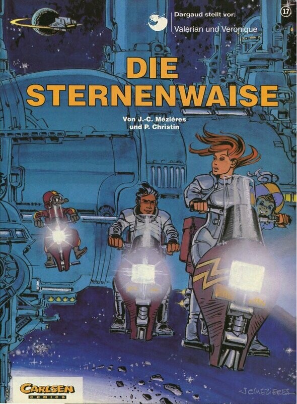 Valerian & Veronique 17 »Die Sternenwaise« (Carlsen, 1. Auflage 1998) Z. 1+