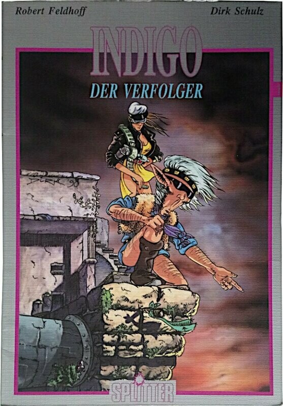 Indigo 1 »Der Verfolger« (Splitter, 1. Auflage 1992) Z. 1-2