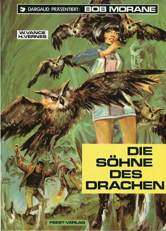 Bob Morane 3 (12) »Die Söhne des Drachen« (Feest,  1. Aufl. 1990) Z. 0-1