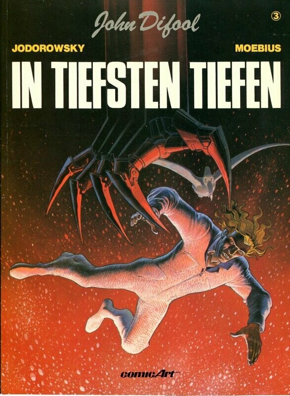 John Difool 3 »In tiefsten Tiefen« (Carlsen, 1. Auflage 1984) Z. 1+