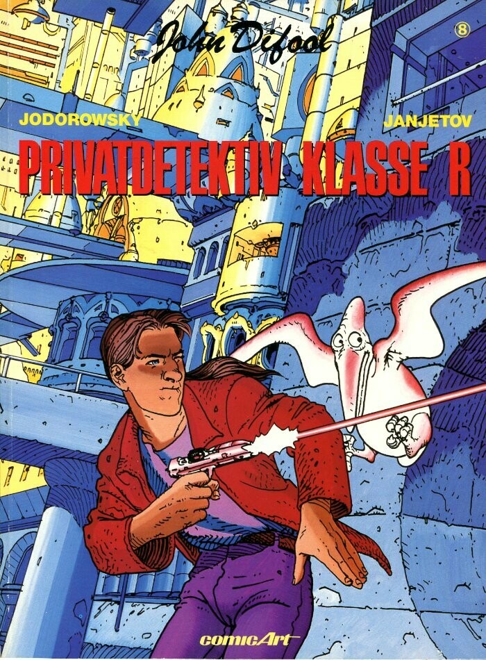 John Difool 8 »Privatdetektiv Klasse R« (Carlsen, 1. Aufl. 1991) Z. 1+