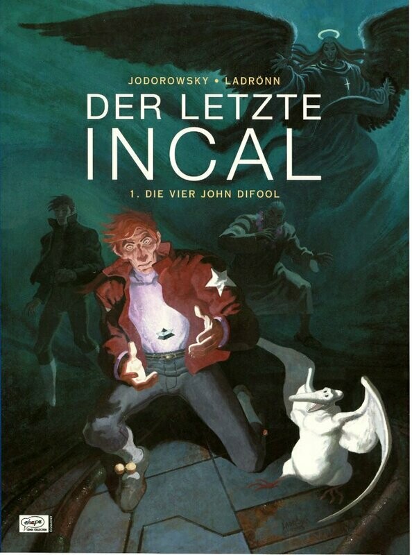 John Difool 14 »Der letzte Incal 1: Die vier John Difool« (Ehapa, 1. Auflage 2009) Z. 0-1