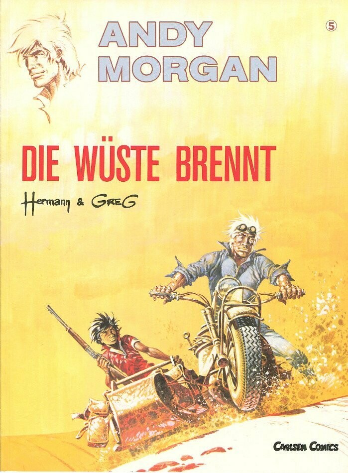 Andy Morgan 5 »Die Wüste brennt« (Carlsen, 1. Auflage 1987) Z. 0-1
