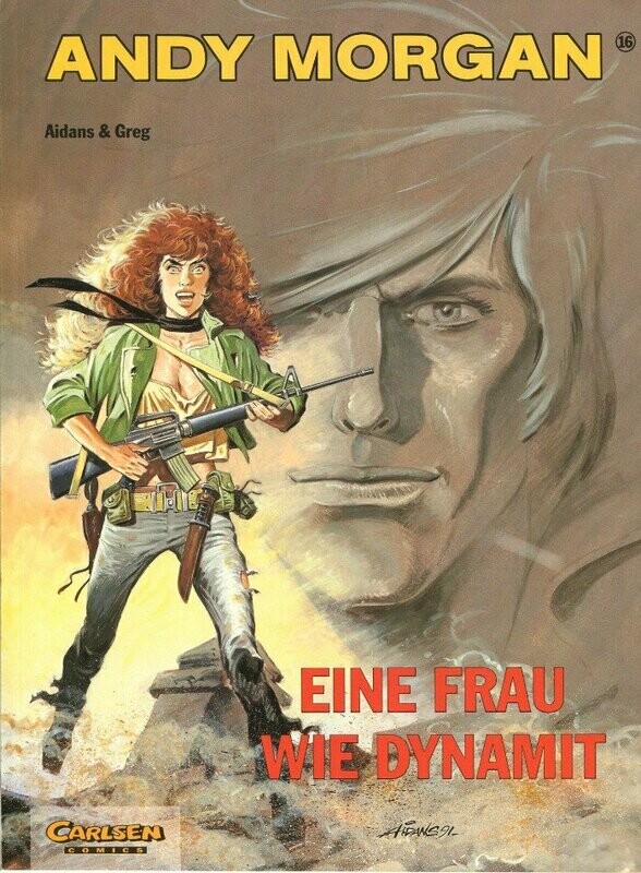 Andy Morgan 16 »Eine Frau wie Dynamit« (Carlsen, 1. Auflage 1993) Z. 2