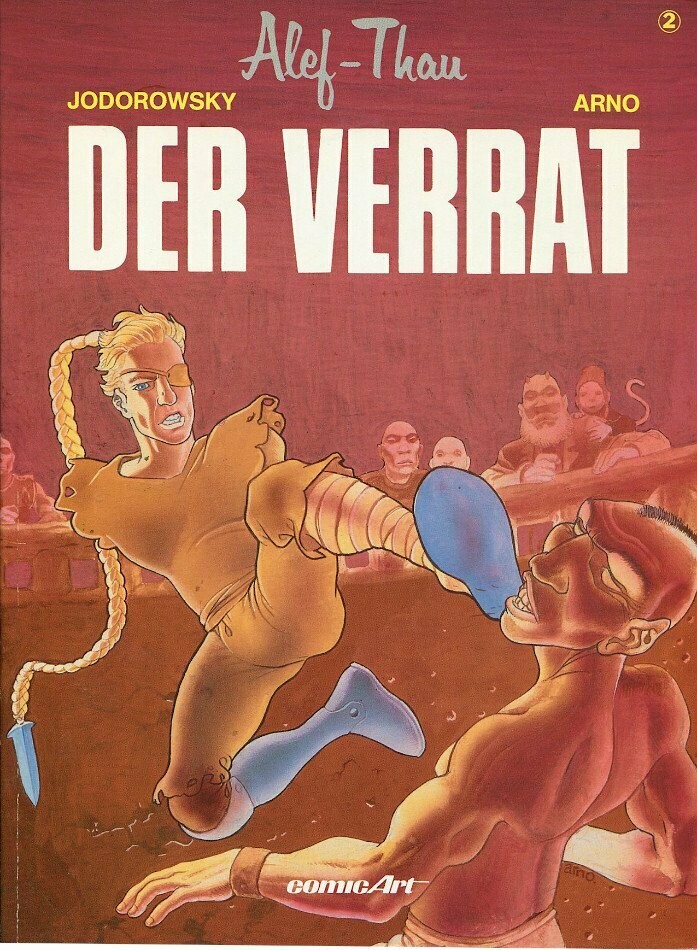 Alef-Thau 2 »Der Verrat« (Carlsen, 1. Auflage 1987) Z. 1