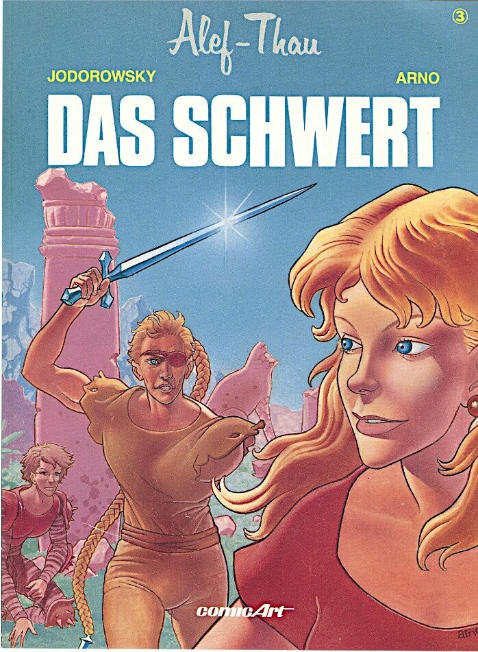 Alef-Thau 3 »Das Schwert« (Carlsen, 1. Auflage 1987) Z. 1