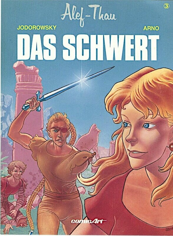 Alef-Thau 3 »Das Schwert« (Carlsen, 1. Auflage 1987) Z. 1