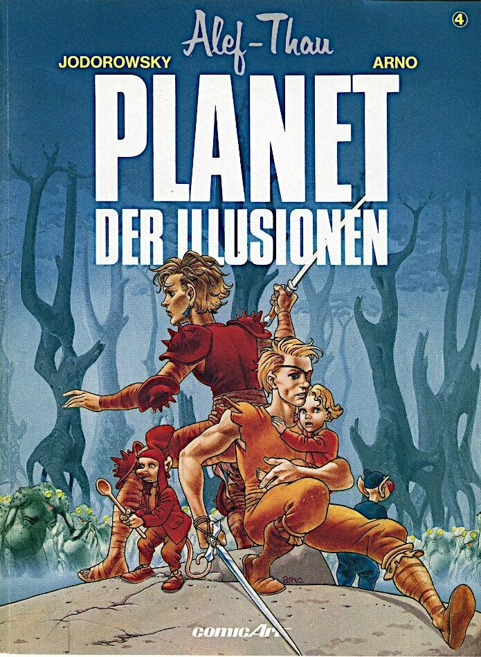Alef-Thau 4 »Planet der Illusionen« (Carlsen, 1. Auflage 1989) Z. 1
