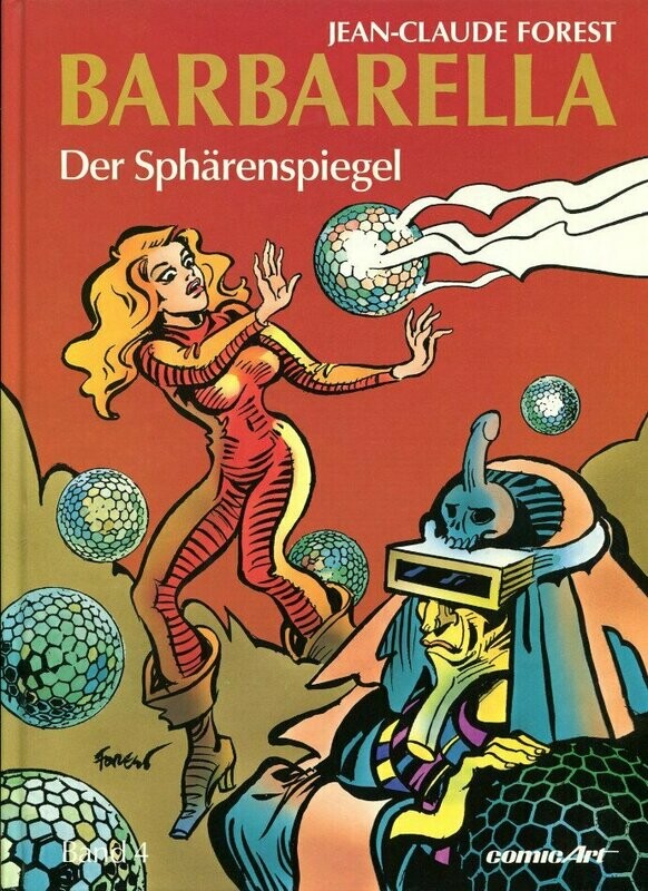Barbarella 4 »Der Sphärenspiegel« (Hardcover, Carlsen,  1. Auflage 1992) Z. 1+