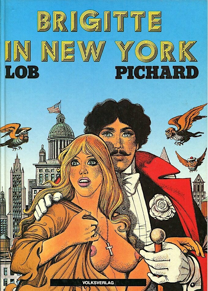 Pichard: »Brigitte in New York« (HC, Volksverlag 1983) Z. 1
