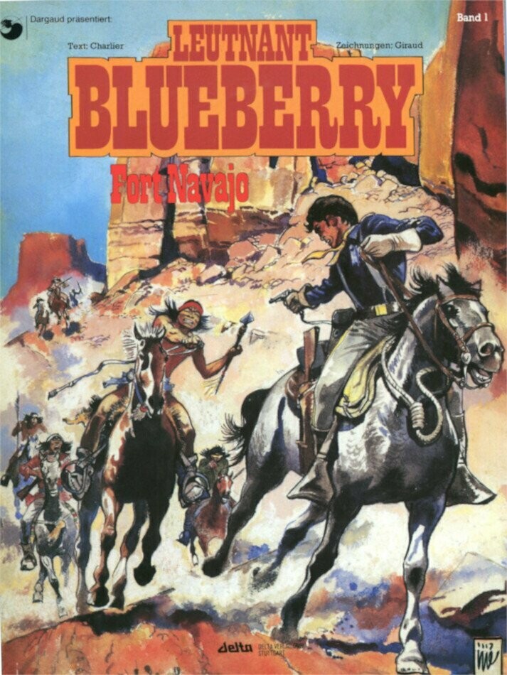 Leutnant Blueberry 1 »Fort Navajo« (Delta, 1. Auflage 1989) Z. 1-