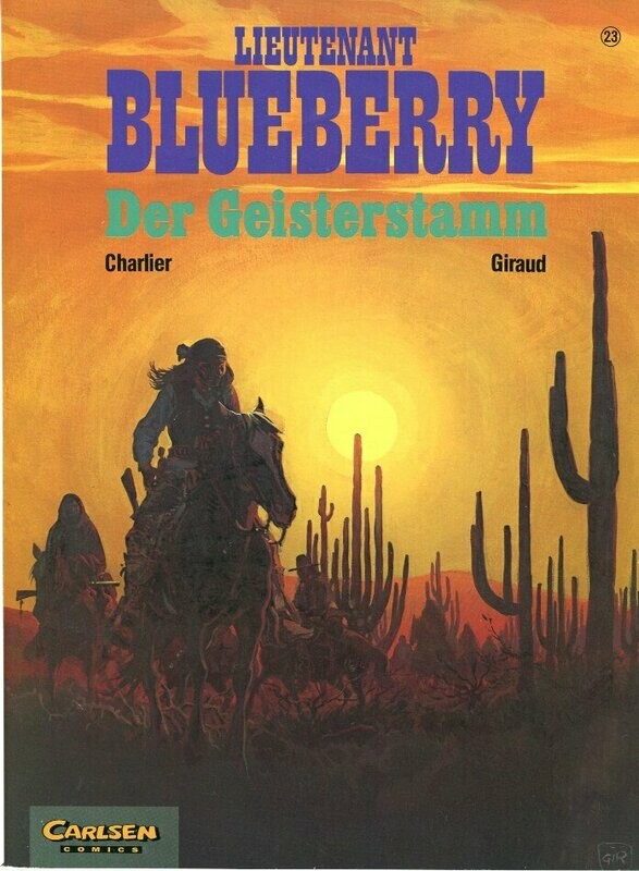 Leutnant Blueberry 23 »Der Geisterstamm« (Carlsen, 1. Auflage 1992) Z. 1