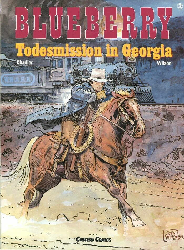 Blueberry 3 (28) »Die Jugend 6: Todesmission in Georgia« (Carlsen, 1. Auflage 1991) Z. 1