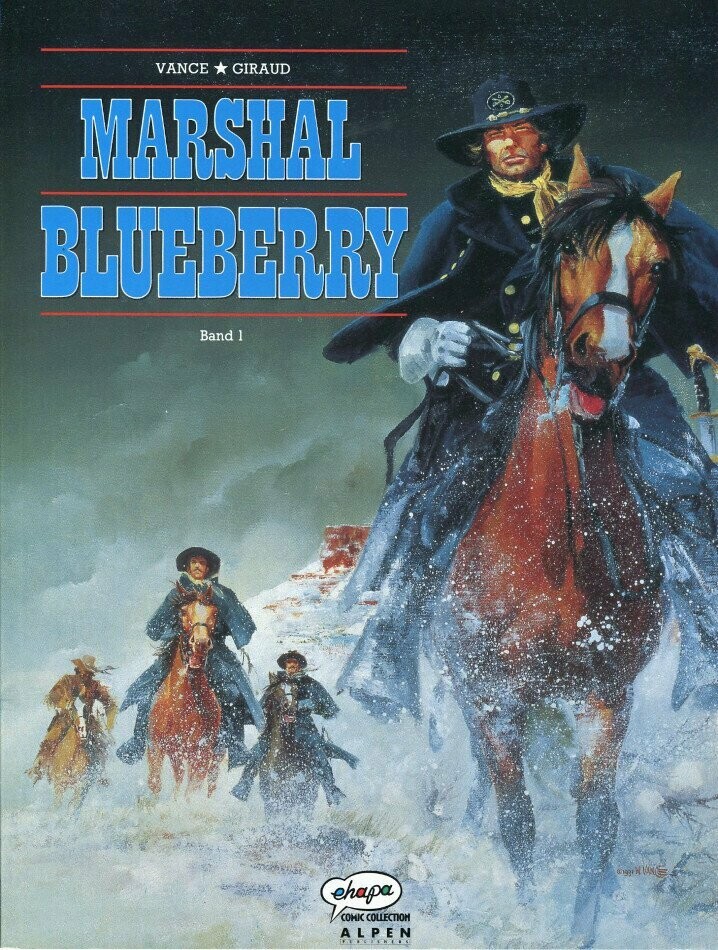 Marshal Blueberry 1 (Ehapa, 1. Aufl. 1992) Z. 1