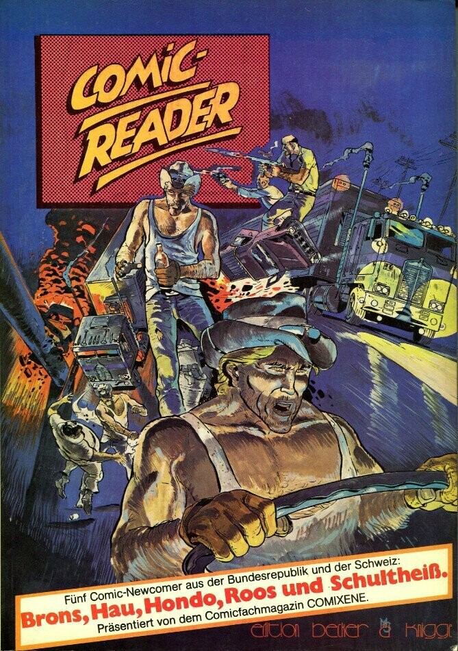 Comic-Reader »Trucker« u.a. (Becker & Knigge, 1. Auflage 1981) Z. 1-2