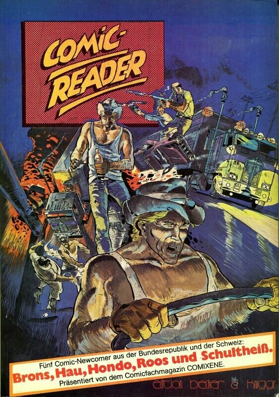 Comic-Reader »Trucker« u.a. (Becker & Knigge, 1. Auflage 1981) Z. 1-2