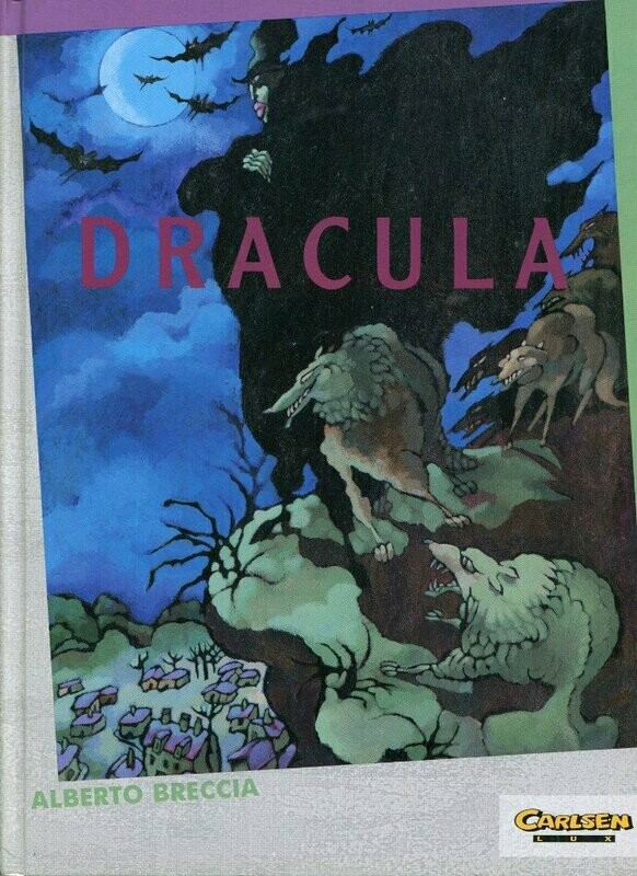 Alberto Breccia: »Dracula« (HC, Carlsen,  1. Auflage 1994) Z. 1