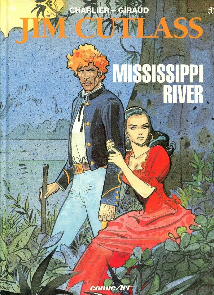 Jim Cutlass 1 »Mississippi River« (limit. HC, Carlsen, 1. Auflage 1992) Z. 1+