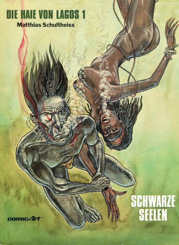 Die Haie von Lagos 1 »Schwarze Seelen« (Carlsen, 1. Auflage 1987) Z. 1