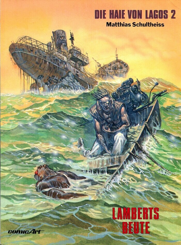 Die Haie von Lagos 2 »Lamberts Beute« (Carlsen, 1. Auflage 1988) Z. 1-2
