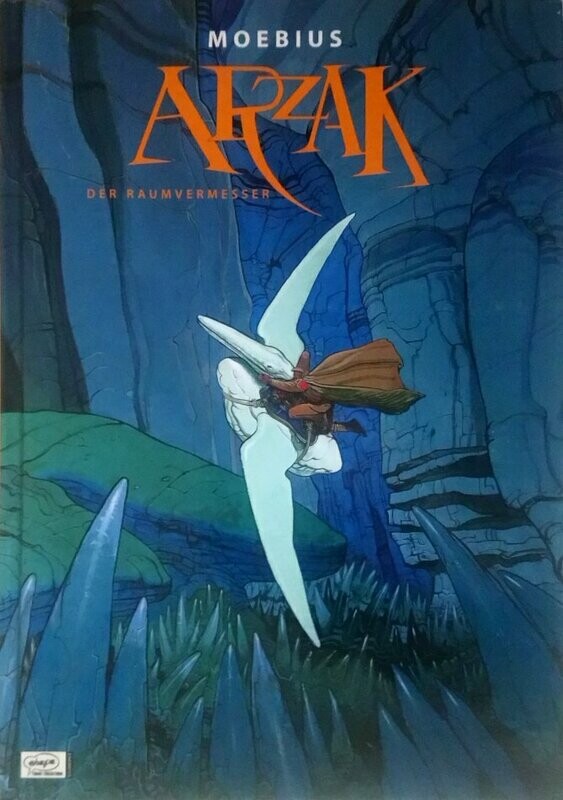 Moebius: »Arzak, der Raumvermesser« (Hardcover, Ehapa, 1. Auflage 2012) Z. 0-1