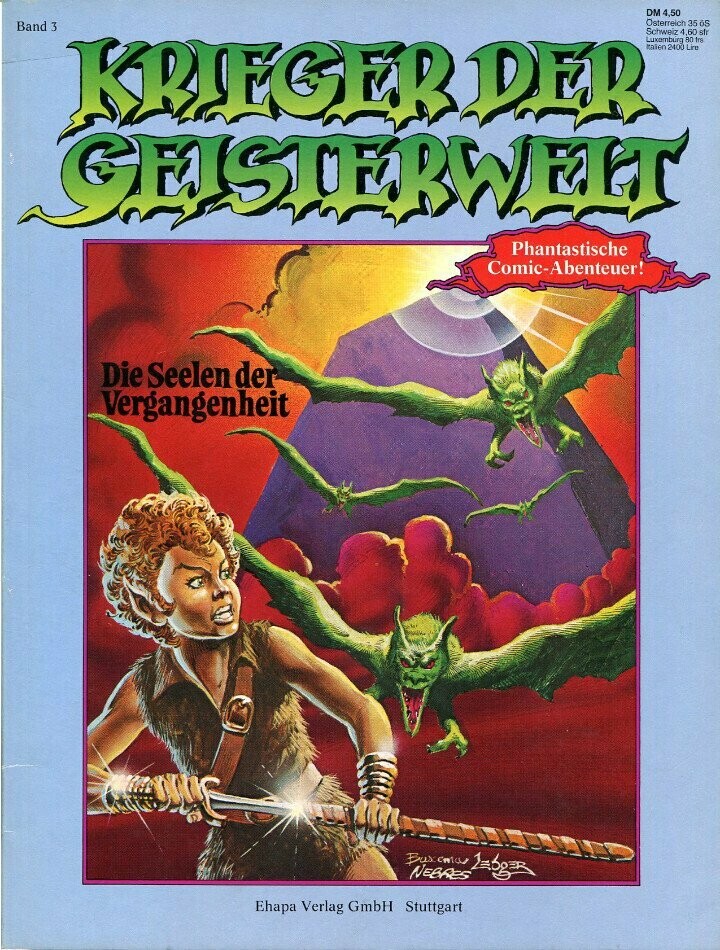Krieger der Geisterwelt 3 »Die Seelen der Vergangenheit« (Ehapa 1981) Z. 1