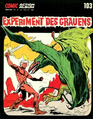 Andrax 1 »Experiment des Grauens« (Action Comic 103, Gevacur 1974) Z. 1