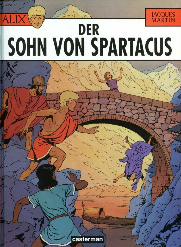 Alix 12 »Der Sohn von Spartacus« (HC, Casterman, 1. Auflage 2004) Z. 0-1