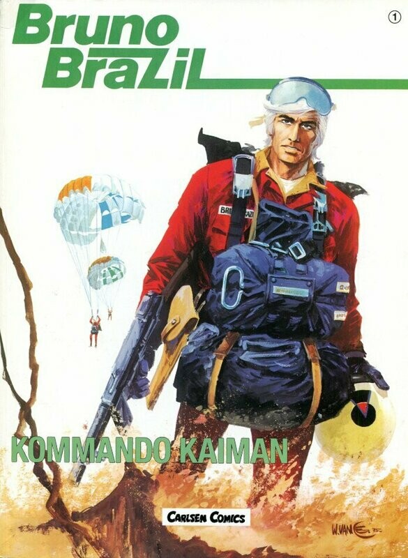 Bruno Brazil 1 »Kommando Kaiman« (Carlsen, 1. Auflage 1991) Z. 1