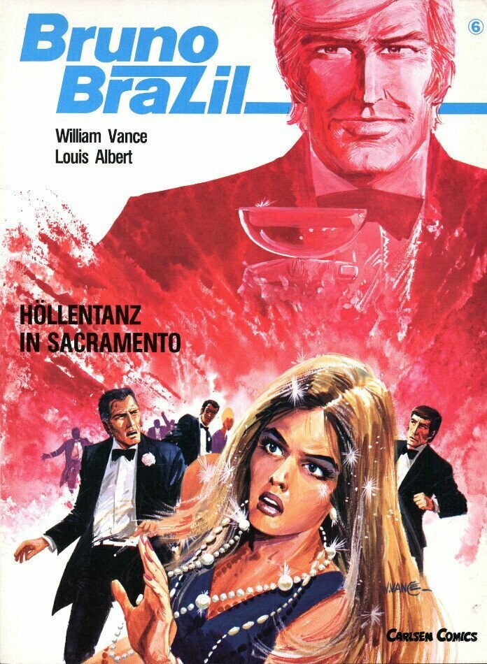 Bruno Brazil 6 »Höllentanz in Sacramento« (Carlsen, 1. Auflage 1988) Z. 1-2