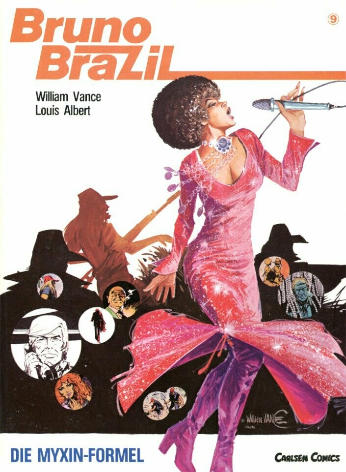 Bruno Brazil 9 »Die Myxin-Formel« (Carlsen, 1. Auflage 1989) Z. 1+