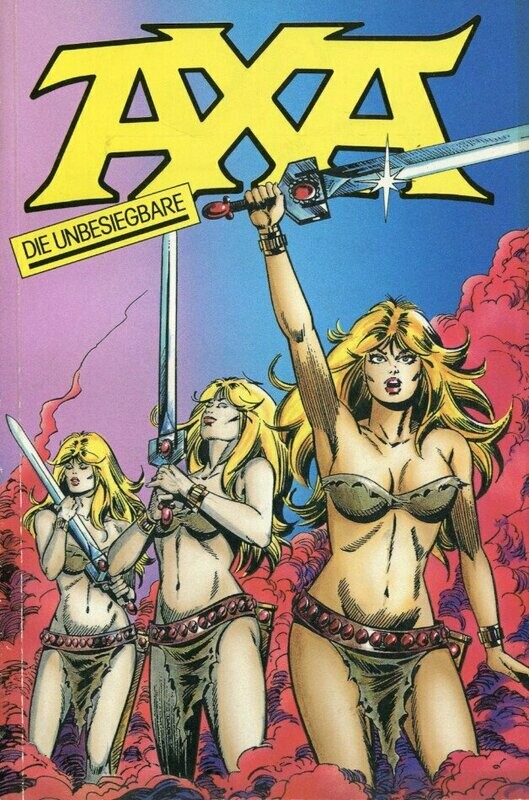 »Axa – Die Unbesiegbare« (Feest, 1. Auflage 1988) Z. 1