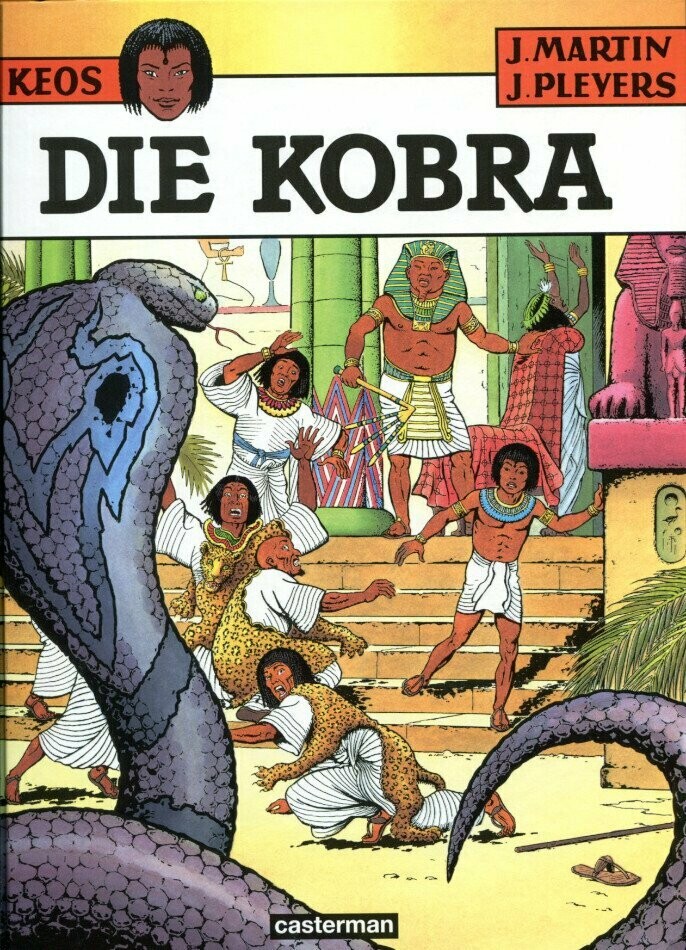 Keos 2 »Die Kobra« (HC, Casterman, 1. Auflage 2001) Z. 0-1
