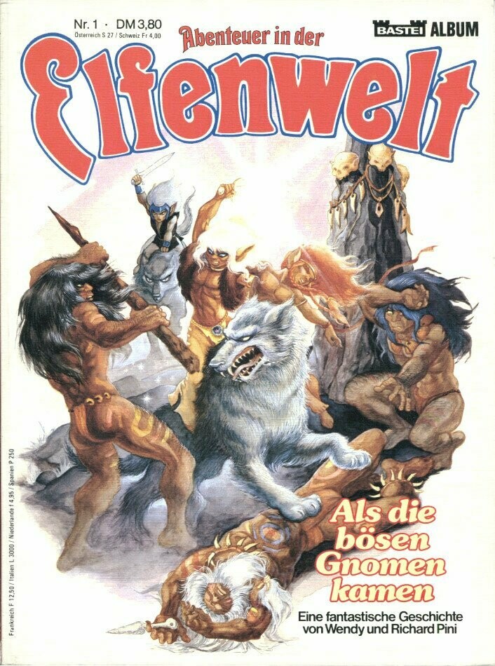 Abenteuer in der Elfenwelt 1 »Als die bösen Gnomen kamen« (Bastei 1984) Z. 1+