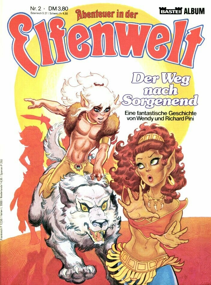 Abenteuer in der Elfenwelt 2 »Der Weg nach Sorgenend« (Bastei 1984) Z. 1+