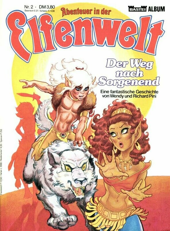 Abenteuer in der Elfenwelt 2 »Der Weg nach Sorgenend« (Bastei 1984) Z. 1+