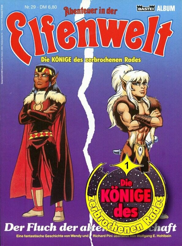 Abenteuer in der Elfenwelt 29 »Der Fluch der alten Feindschaft« (Bastei 1991) Z. 0-1