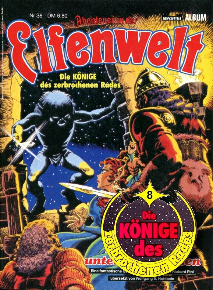 Abenteuer in der Elfenwelt 36 »Das Schloß unter den Sternen« (Bastei 1992) Zust. 1+