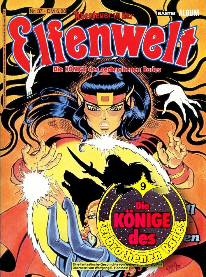 Abenteuer in der Elfenwelt 37 »Das Duell der Schatten« (Bastei 1992) Z.0-1