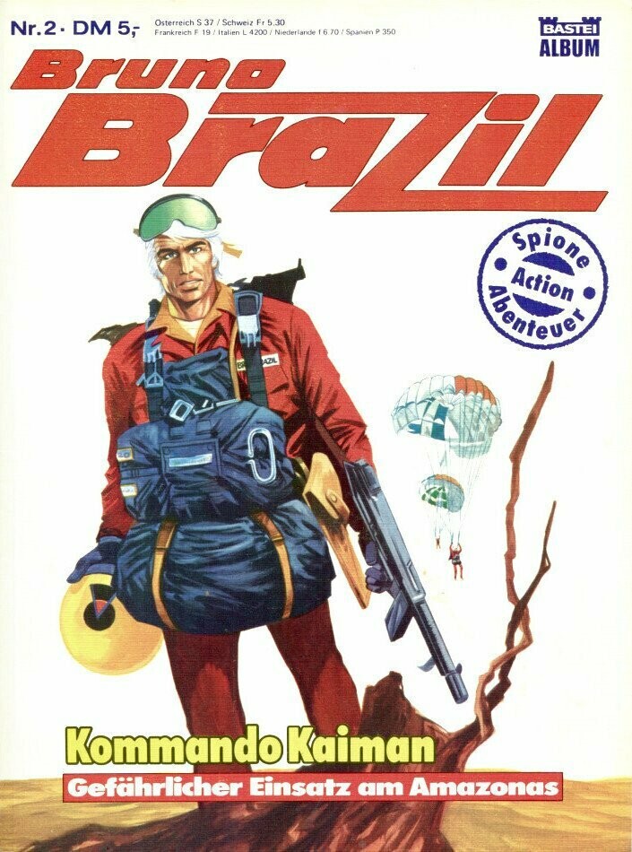 Bruno Brazil 2 »Kommando Kaiman« (Bastei 1985) Z. 1