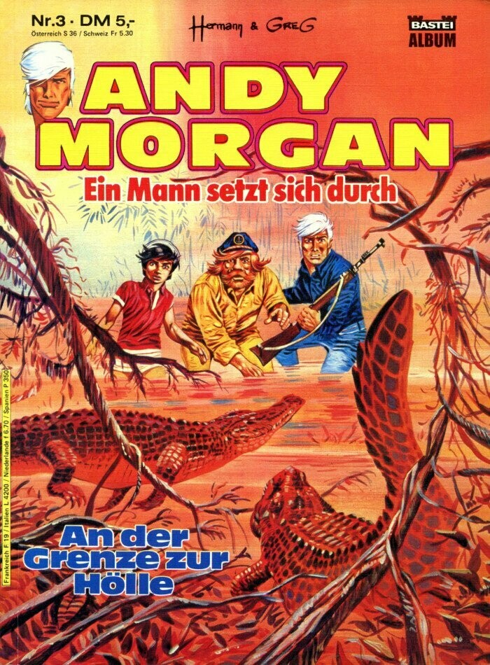 Andy Morgan 3 »An der Grenze zur Hölle« (Bastei 1985) Z. 1