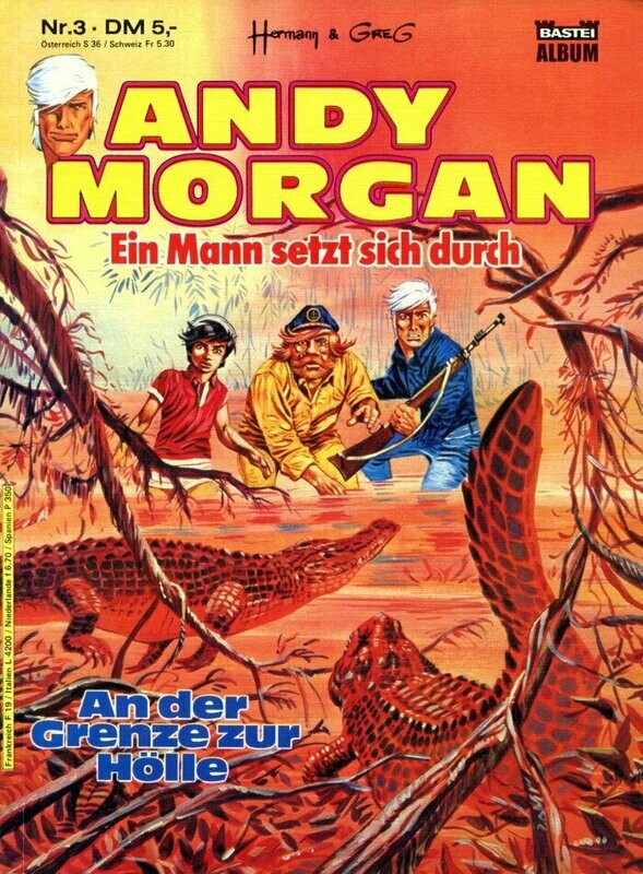 Andy Morgan 3 »An der Grenze zur Hölle« (Bastei 1985) Z. 1