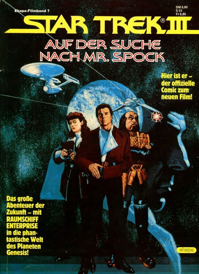 Star Trek III »Auf der Suche nach Mr. Spock« (Filmband 7, Ehapa 1984) Z. 1-2