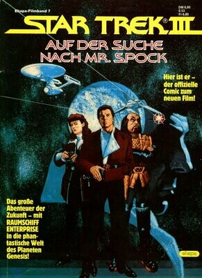 Star Trek III »Auf der Suche nach Mr. Spock« (Filmband 7, Ehapa 1984) Z. 1-2