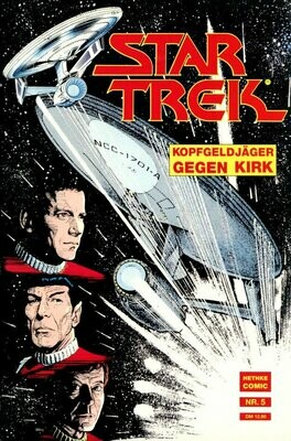 Star Trek 5 »Kopfgeldjäger gegen Kirk« (Hethke 1991) Zust. 1+