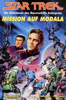 Star Trek 3 »Mission auf Modala« (Carlsen, 1. Auflage 1995) Z. 1+