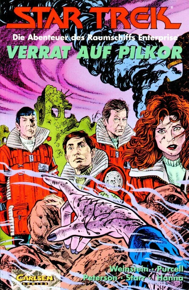 Star Trek 11 »Verrat auf Pilkor« (Carlsen, 1. Auflage 1996) Z. 1