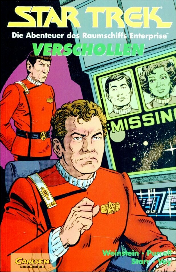 Star Trek 12 »Verschollen« (Carlsen, 1. Auflage 1997) Z. 0-1